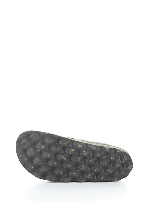 Cuff296Asp 002 Deep Green Ecosuede/Fauxfur