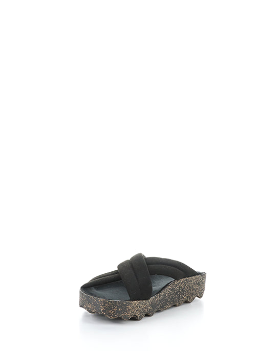 Curr280Asp 000 Black Eco Faux Suede
