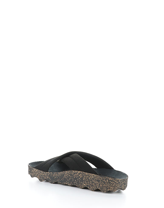 Curr280Asp 000 Black Eco Faux Suede