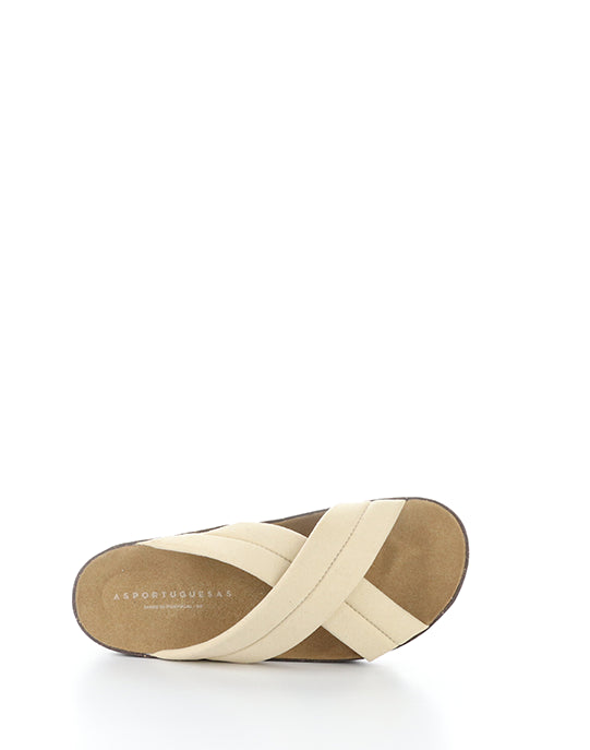 Curr280Asp 005 Beige Eco Faux Suede