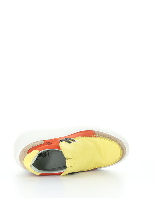 Davy667Fly 001 Taupe/Yl/Or Dublin/Suede