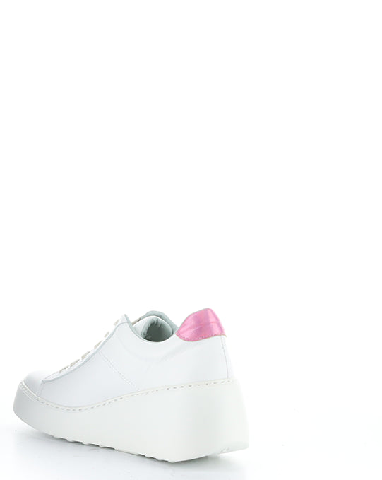 Delf580Fly 013 White/Pink Velvet/Mirror
