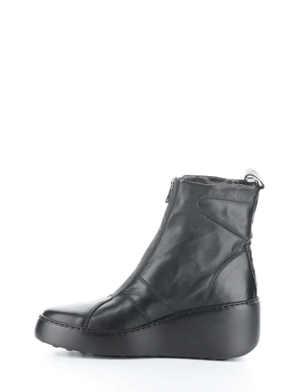 DRIM646FLY BLACK Round Toe Boots