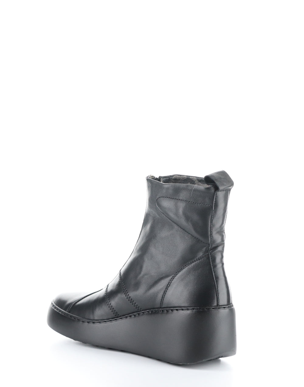 DRIM646FLY BLACK Round Toe Boots