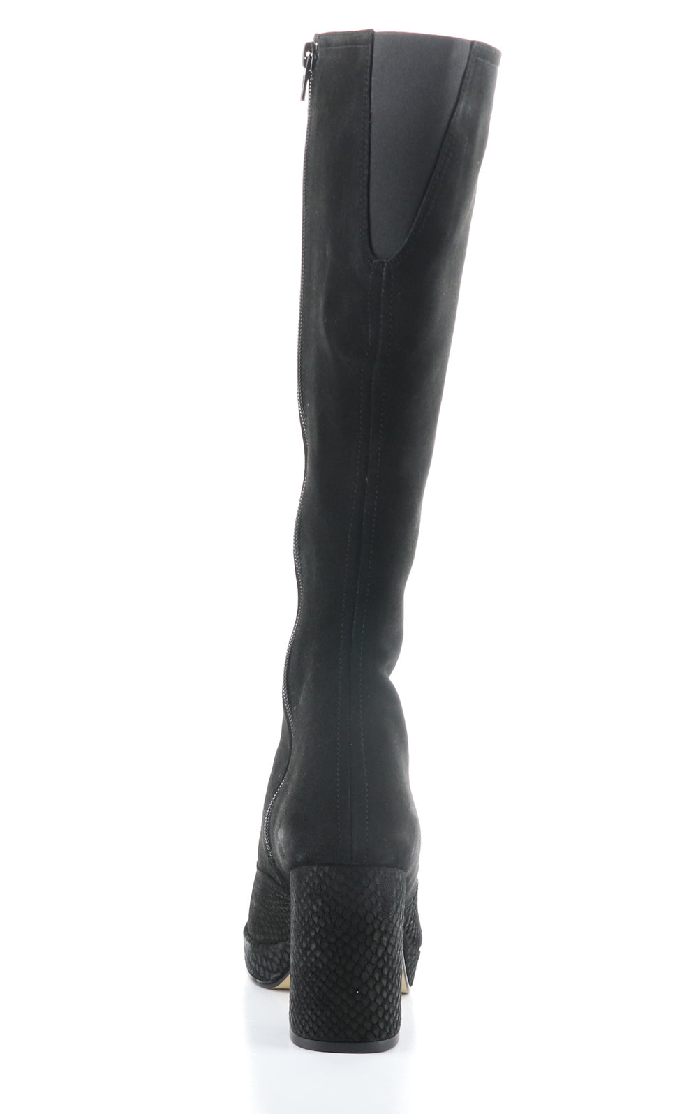 EIPE183FLY BLACK Round Toe Boots