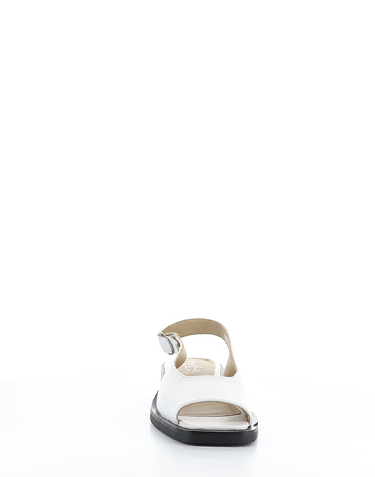 Elena White Cordero Leather