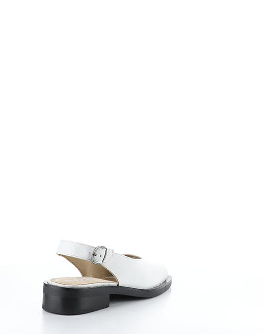 Elena White Cordero Leather