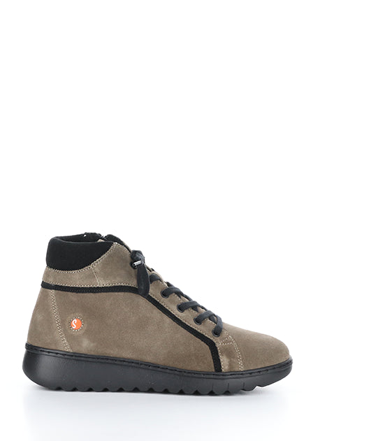 Emma707Sof 005 Taupe/Black Oil Suede