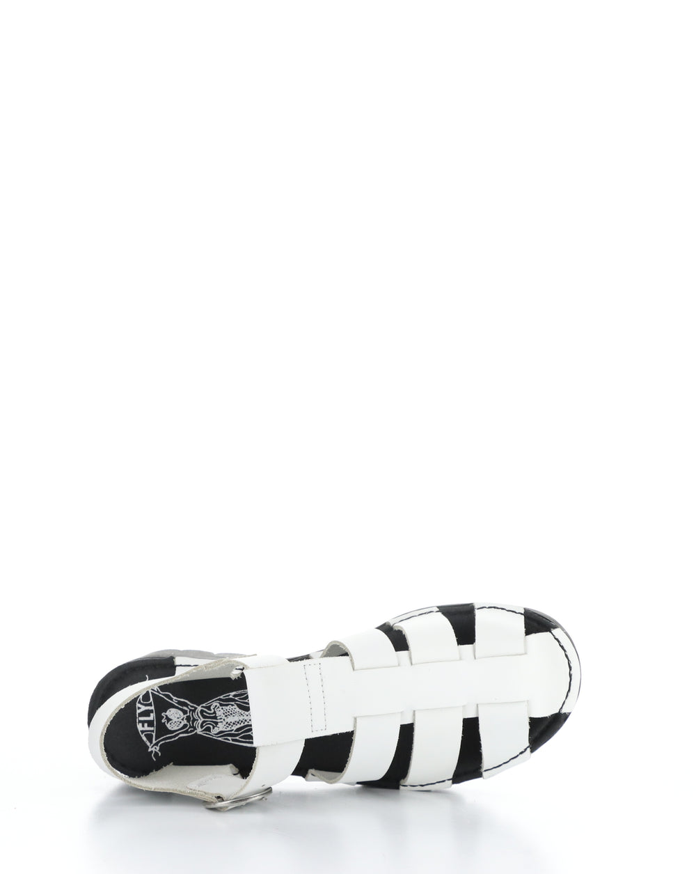 EMME511FLY 009 OFF WHITE Velcro Sandals