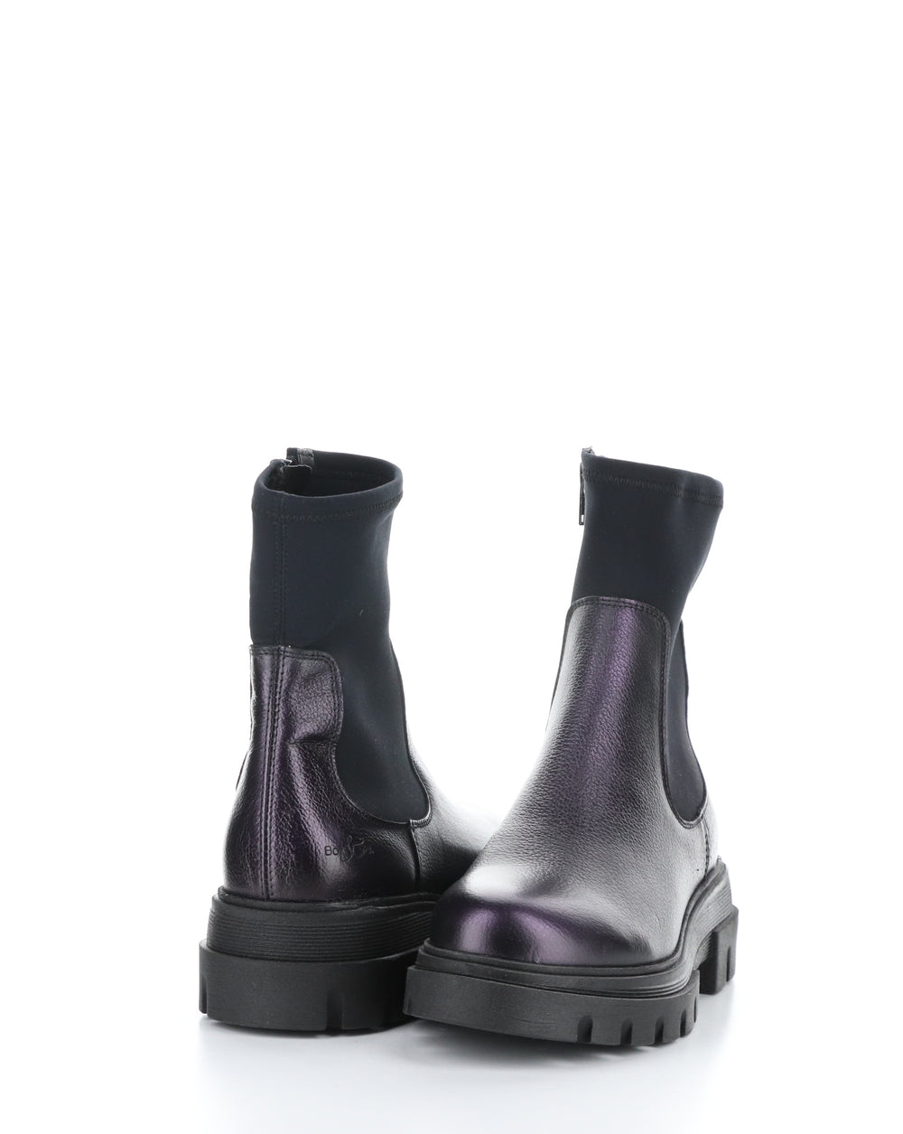 FIVE MAGENTA/BLACK Elasticated Boots