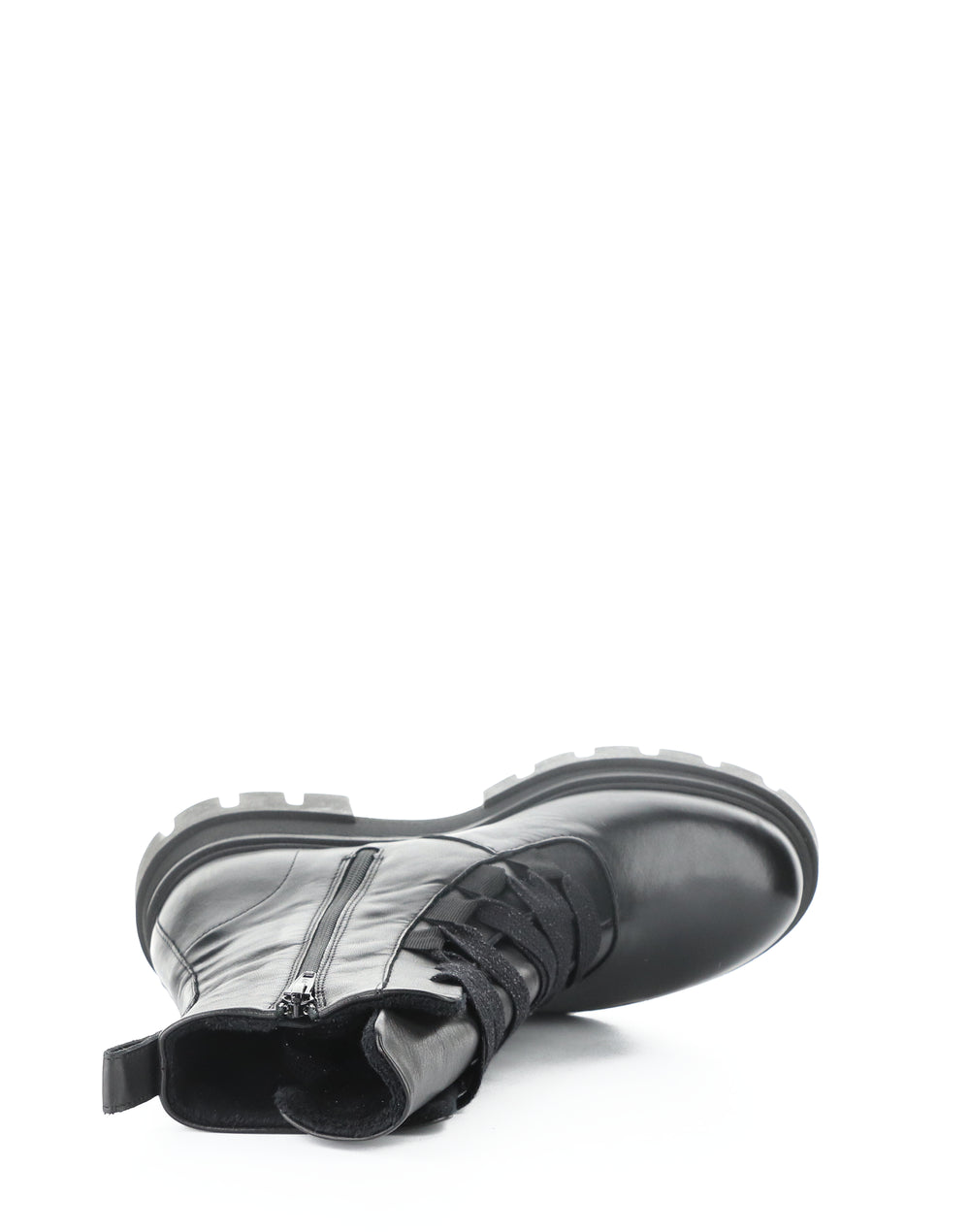 Foster Black Feel Leather