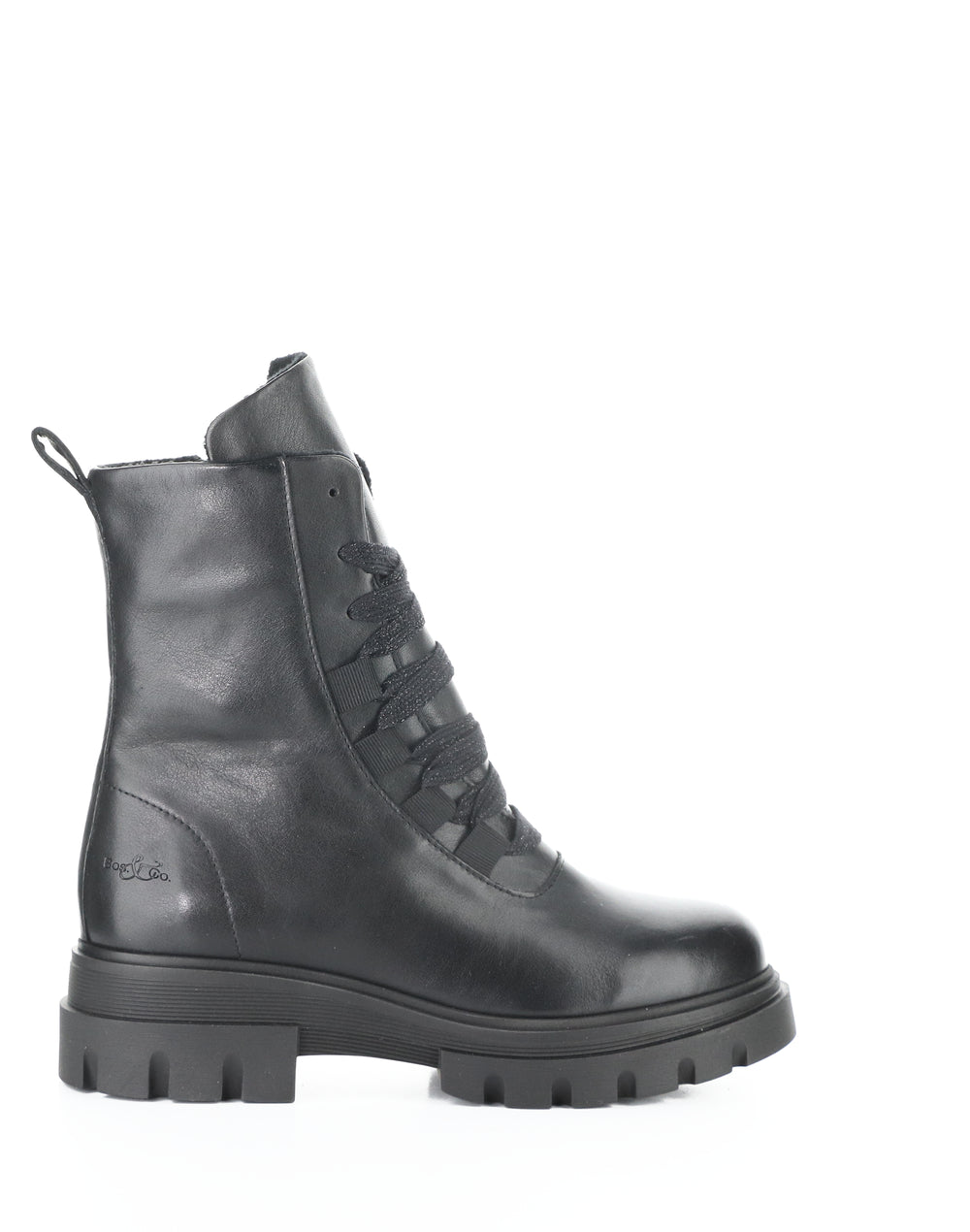 Foster Black Feel Leather