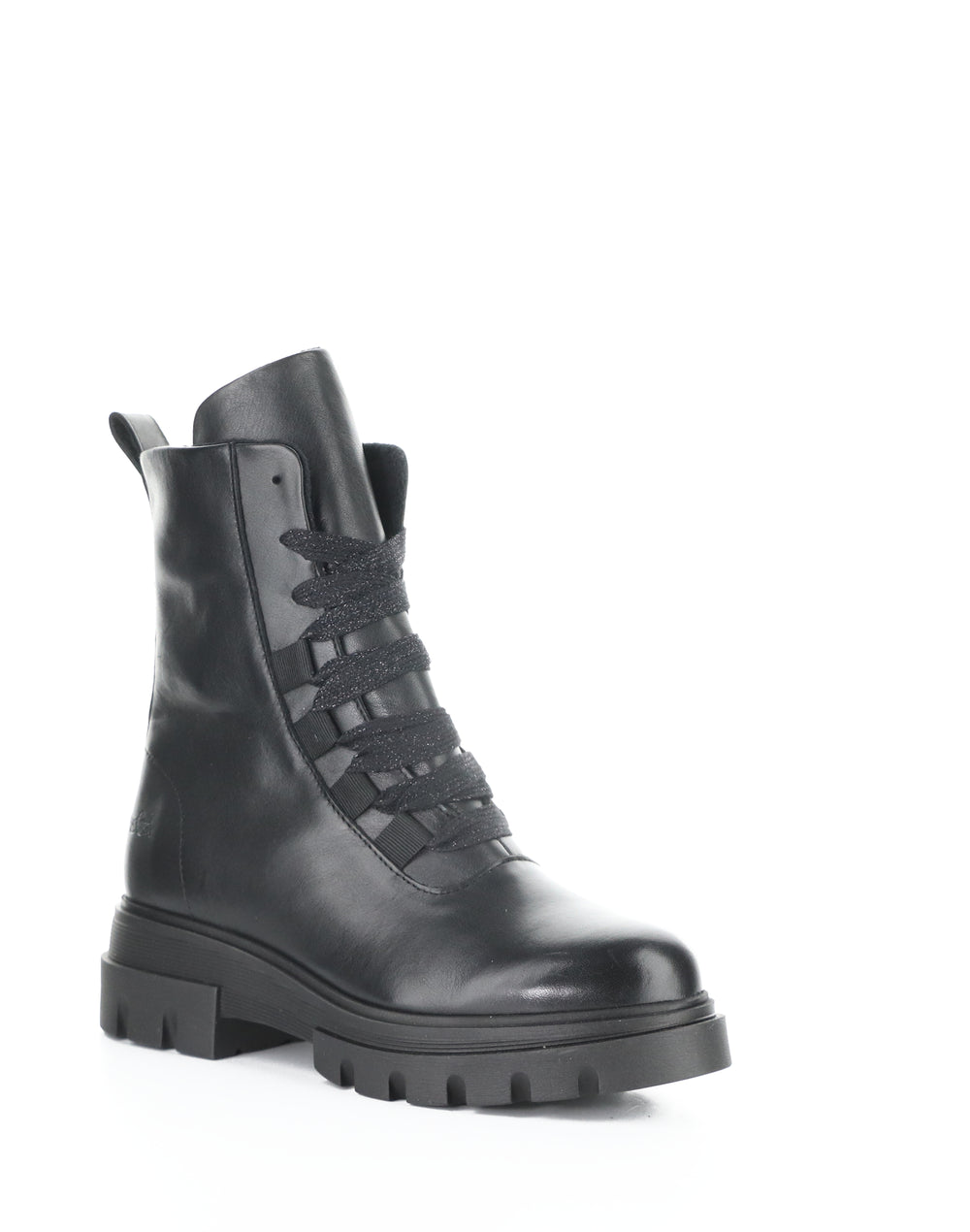 Foster Black Feel Leather