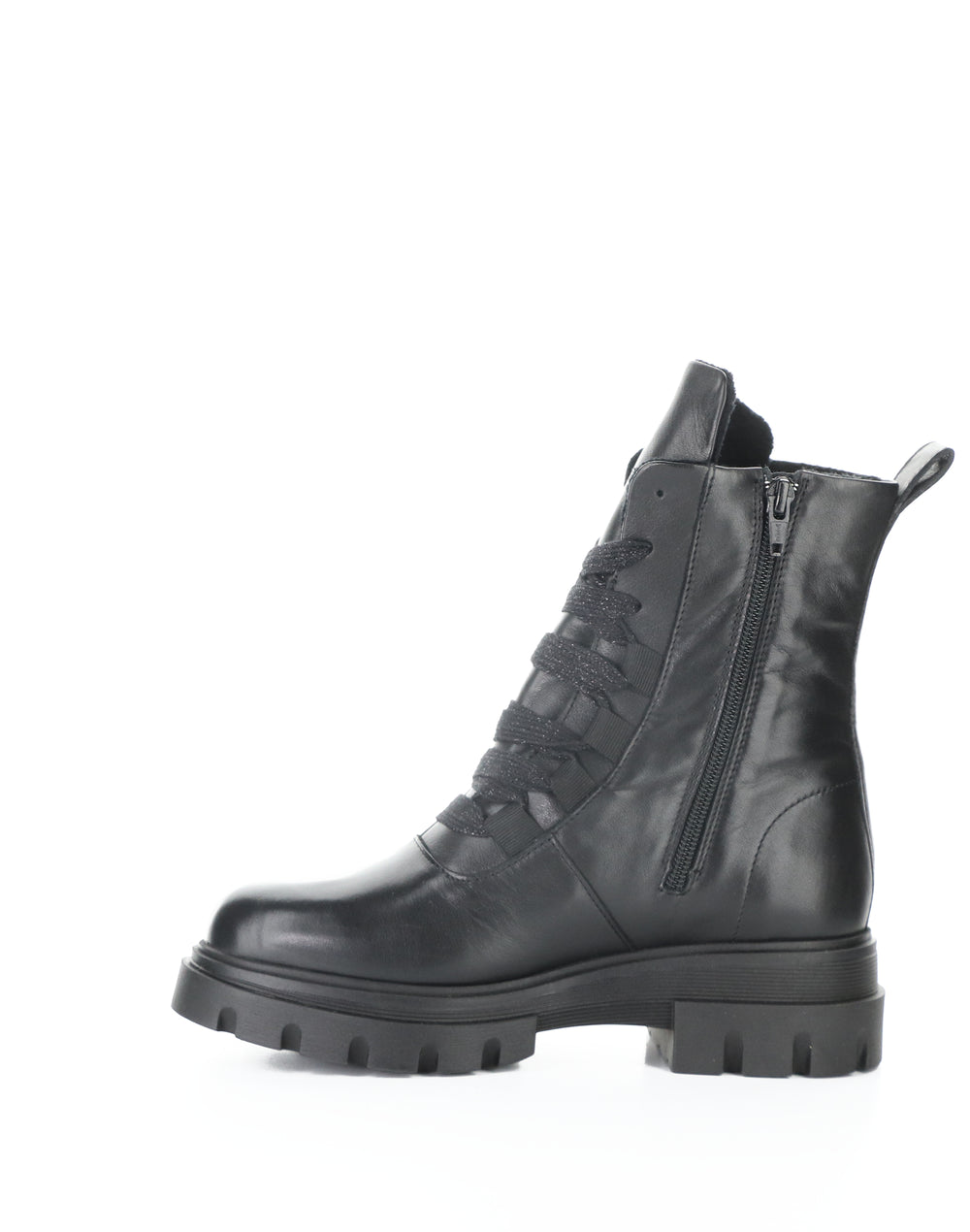 Foster Black Feel Leather