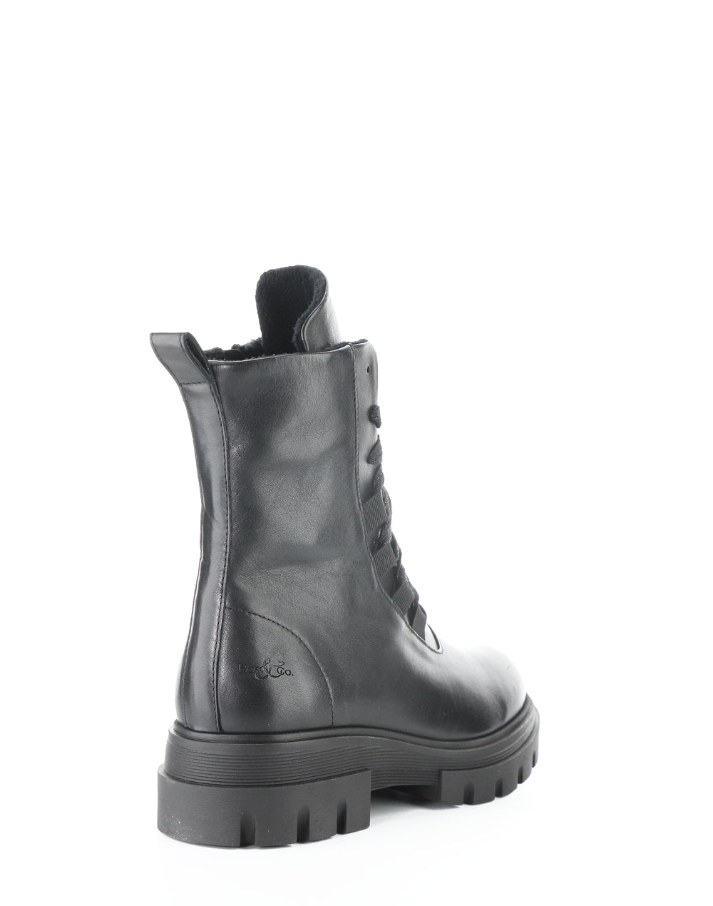 Foster Black Feel Leather