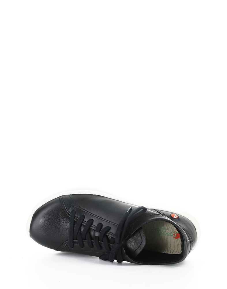 Gaji778Sof 001 Black/White Smooth Leather