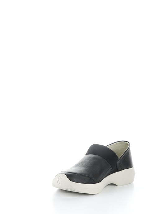 GAJU796SOF 001 BLACK SMOOTH LEATHER