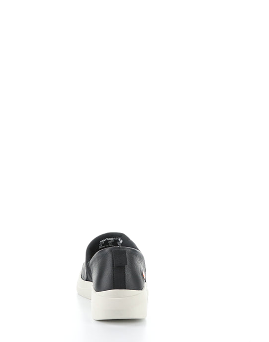 GAJU796SOF 001 BLACK SMOOTH LEATHER