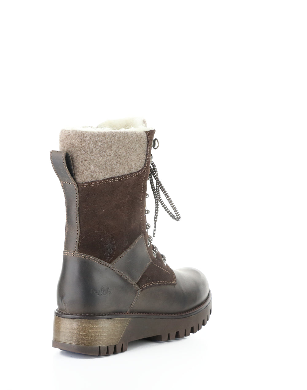 Genus Prima Dk Brown/Coffee/Bark Saddle/Suede/Tweed