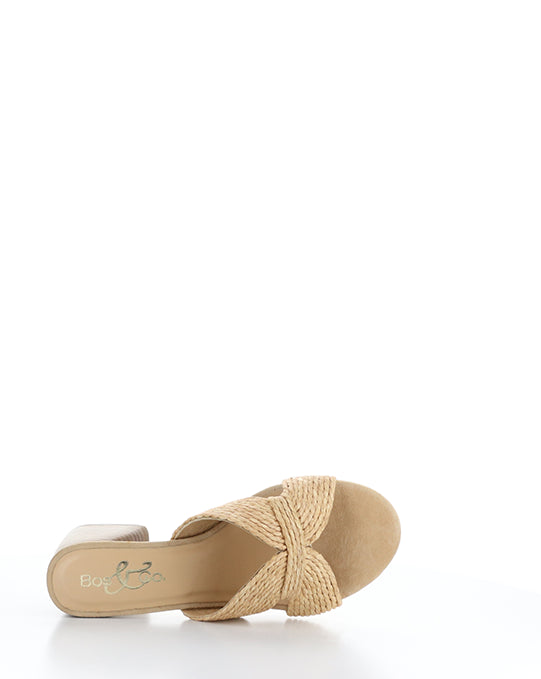 GESSA NATURAL RAFIA/SUEDE