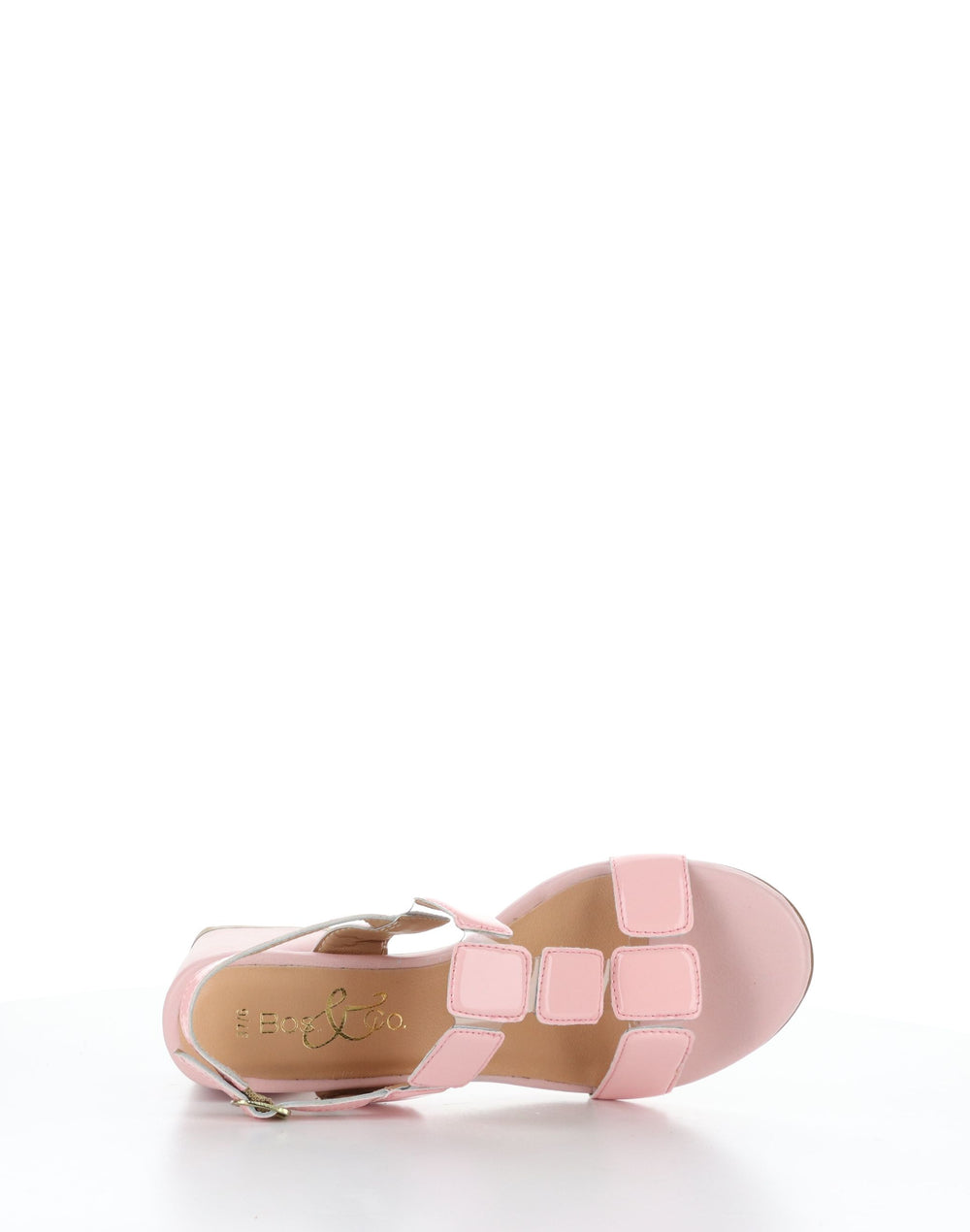 GLOW PINK Buckle Sandals