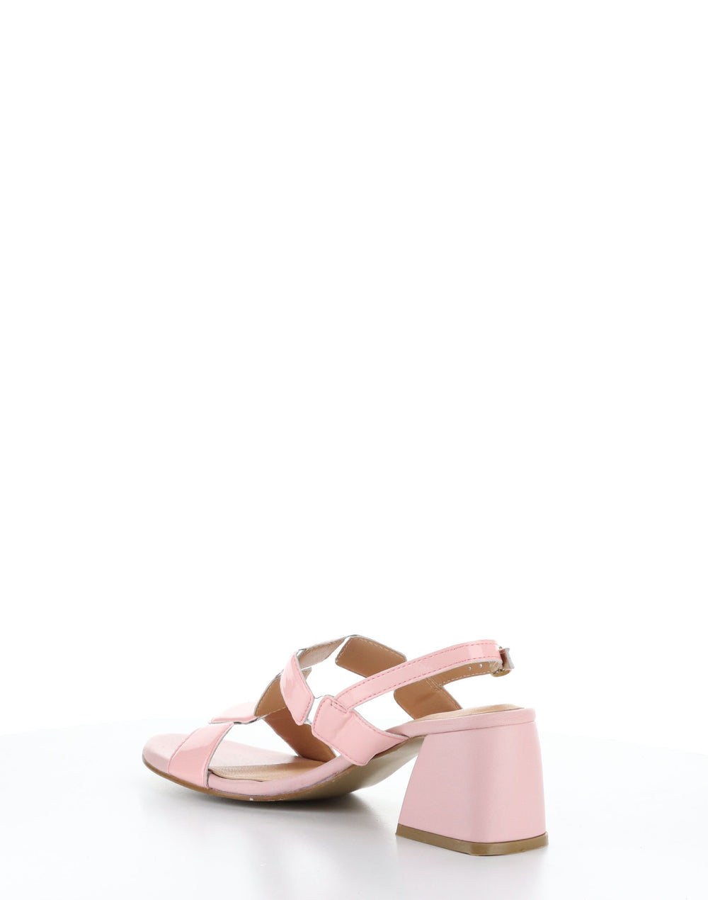 GLOW PINK Buckle Sandals