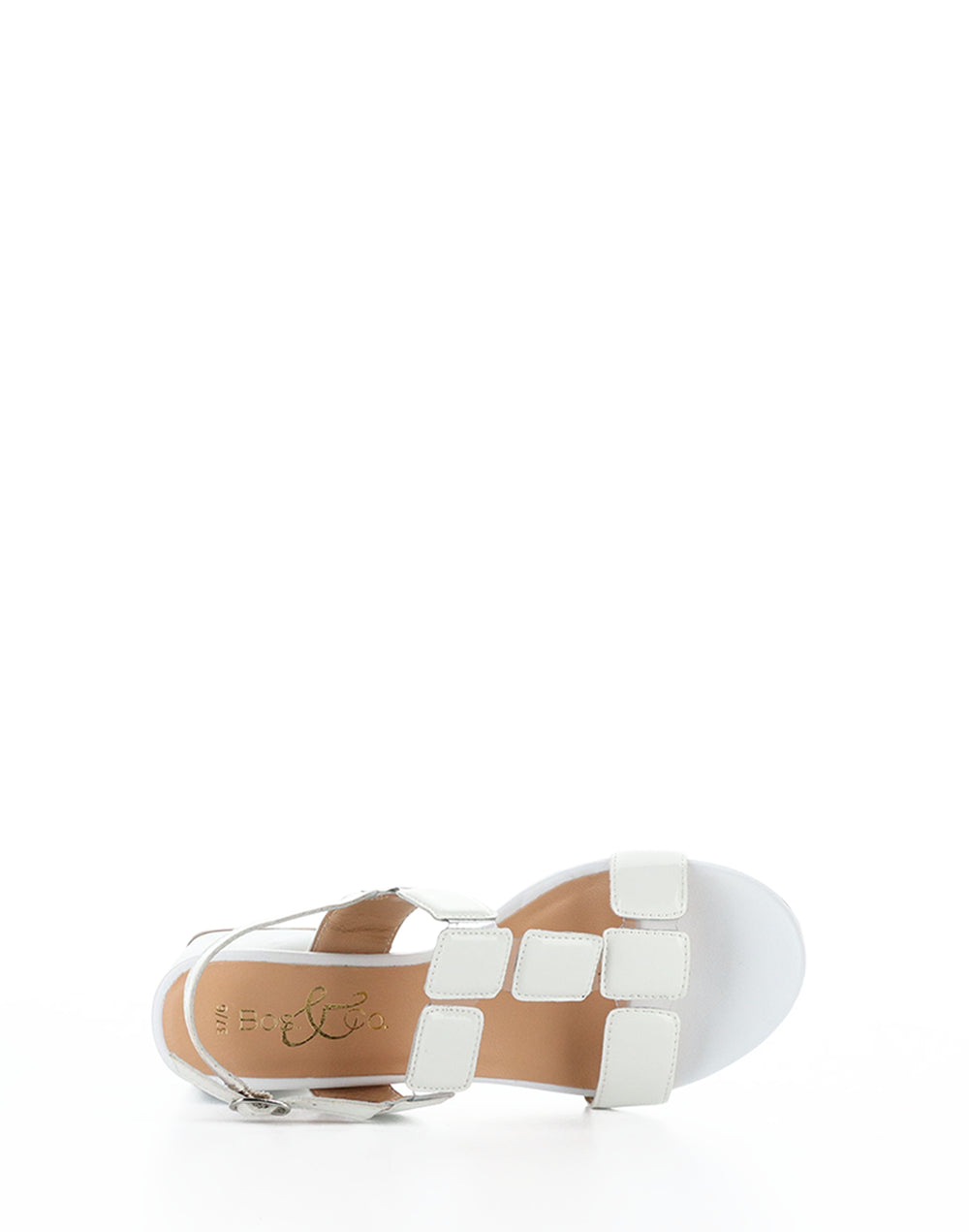 Glow White Patent Pu