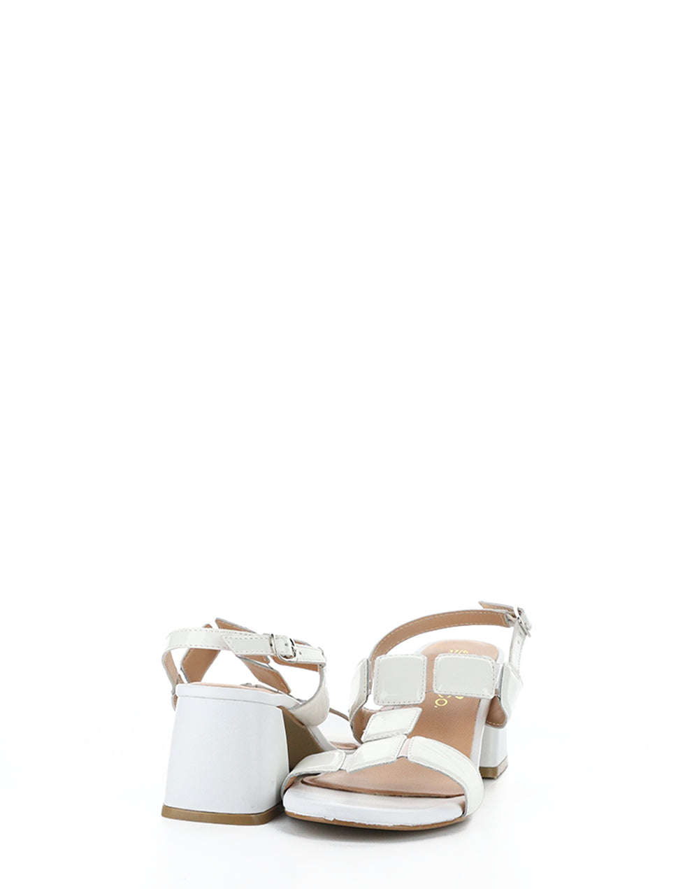 Glow White Patent Pu