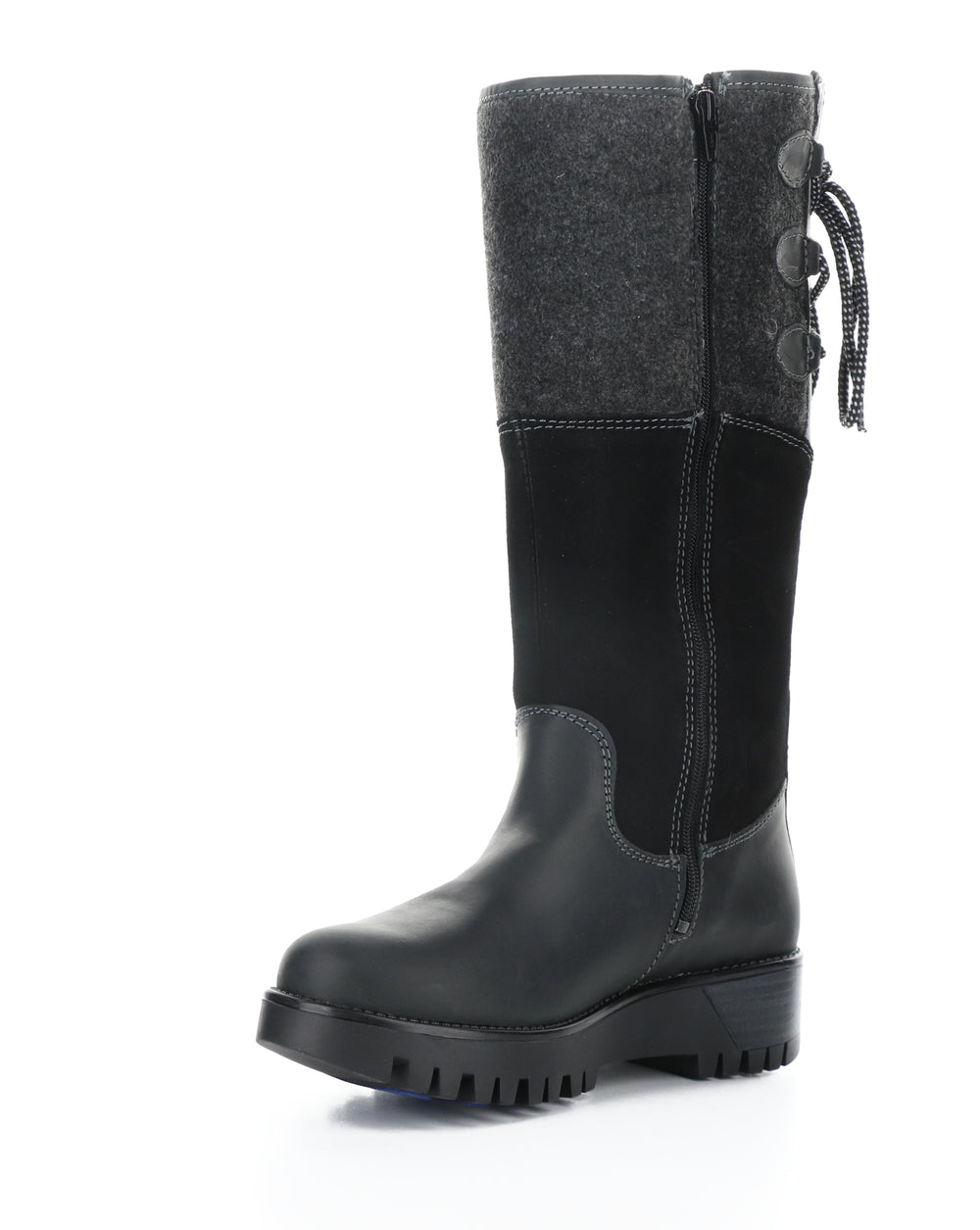 Goose Prima Black/Black Saddle/Suede/Tweed