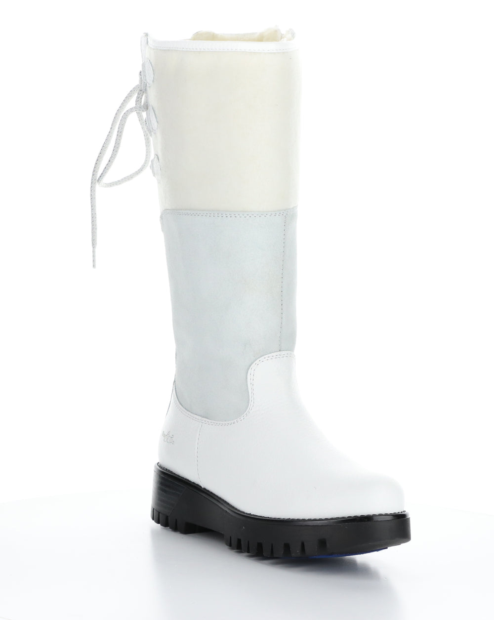 GOOSE PRIMA WHITE/ICE/MARBLE Round Toe Boots