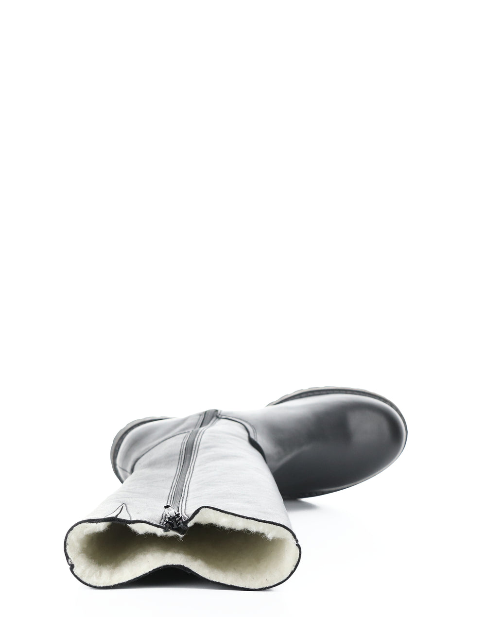 Hudson Black Feel Leather