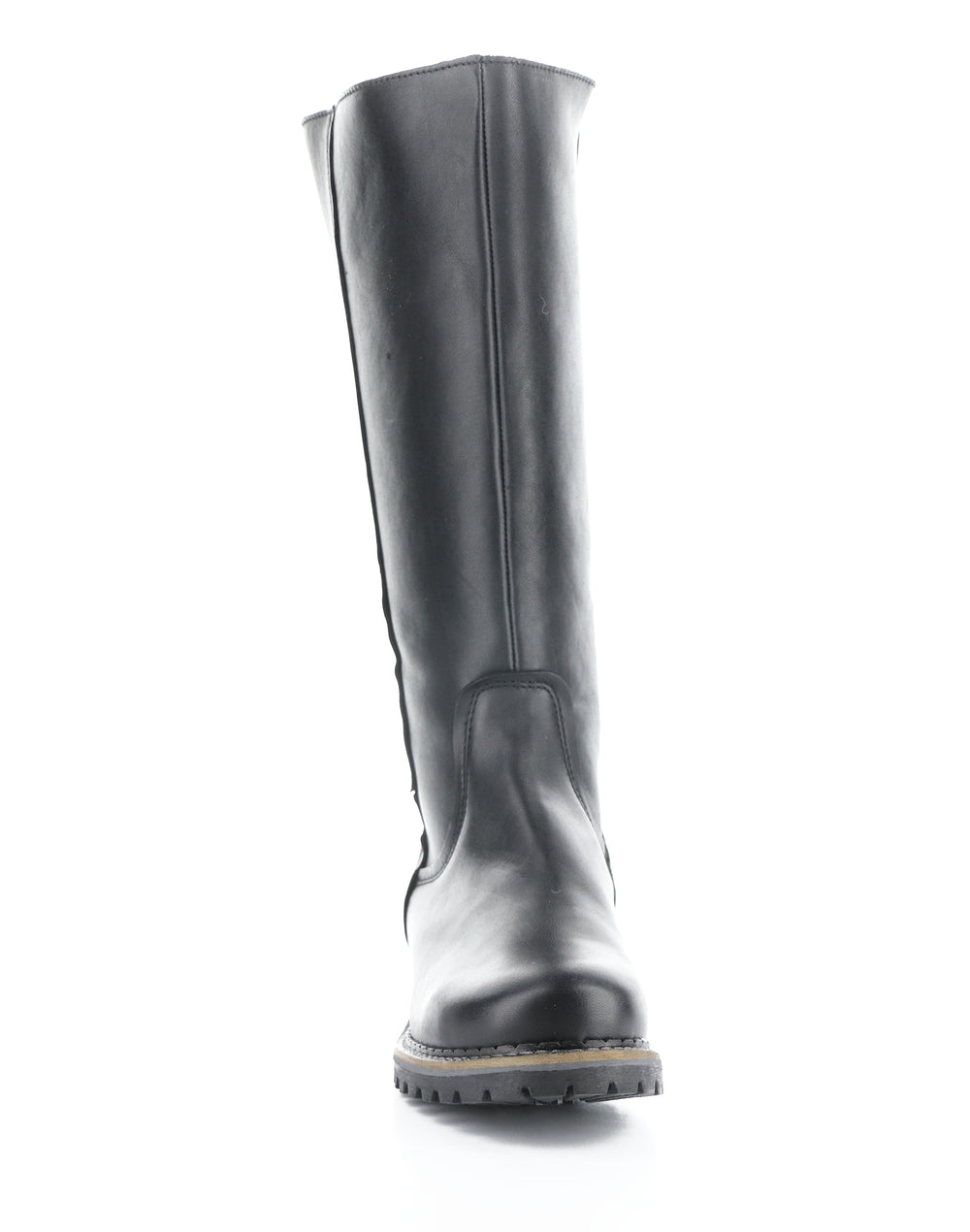 Hudson Black Feel Leather
