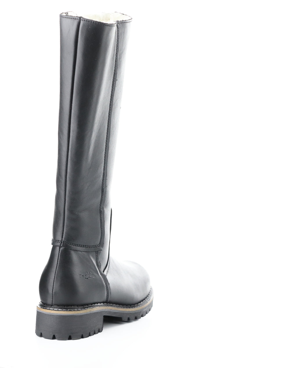 Hudson Black Feel Leather
