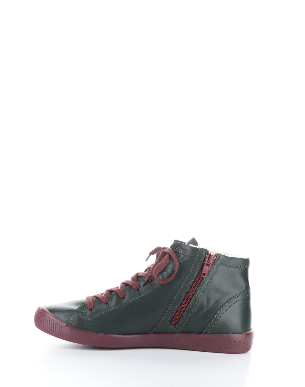 IBBI653SOFW FOREST GREEN/DK RED Hi-Top Shoes