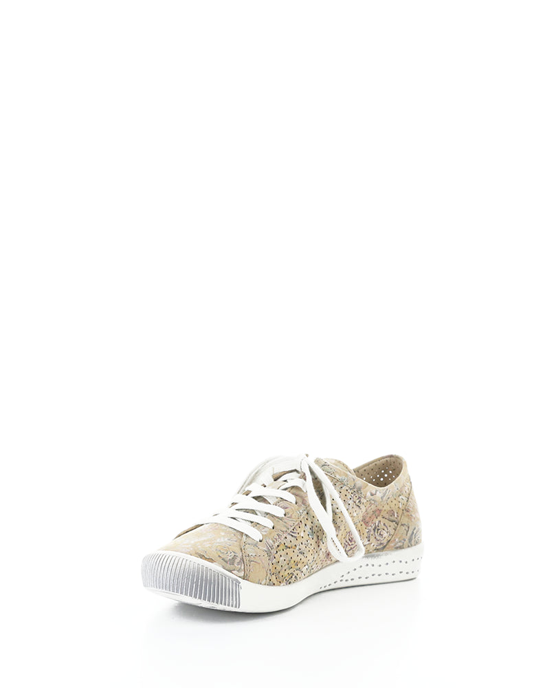 Ica388Sof 070 Cream Floral Print Lea