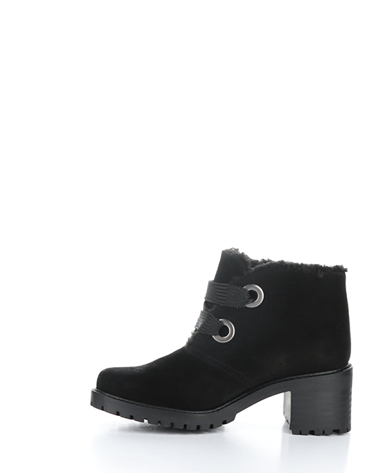 Index Black Suede/Mini Sherpa