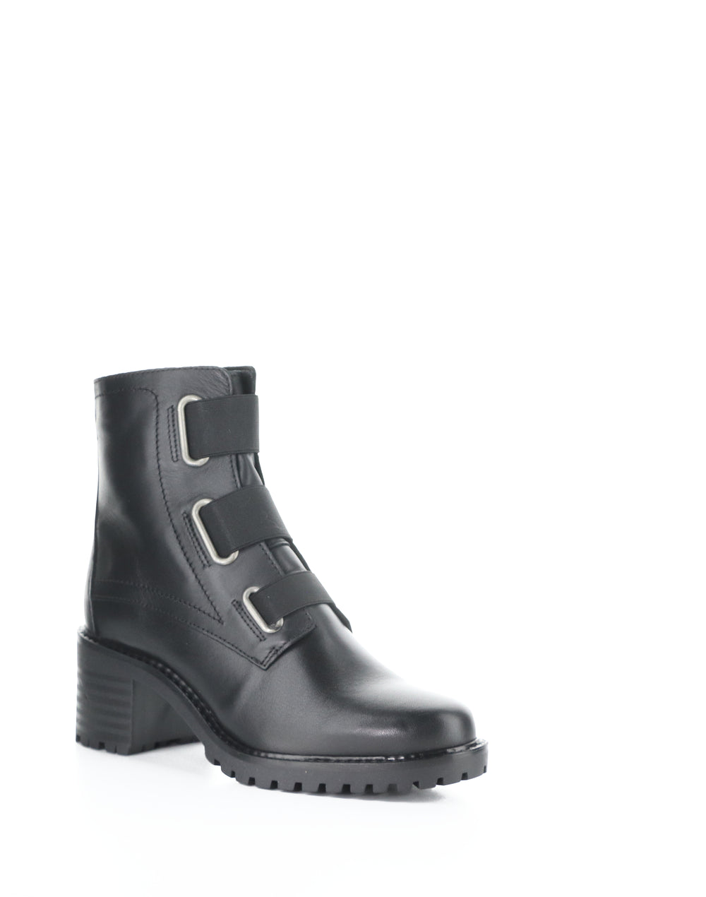 Indie Black Feel Leather