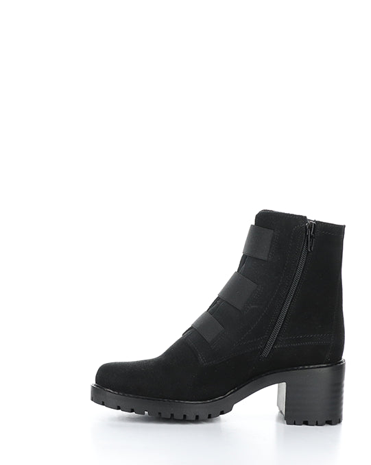 Indie Black Suede/Elastic
