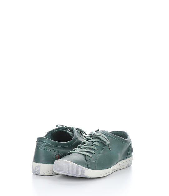 Isla154Sof 610 Green Washed Leather