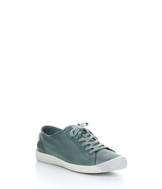 Isla154Sof 610 Green Washed Leather