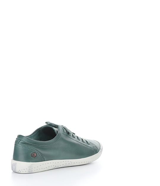 Isla154Sof 610 Green Washed Leather