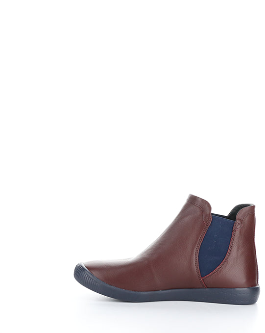 Itzi650Sof 013 Dk Red/Navy Smooth Leather