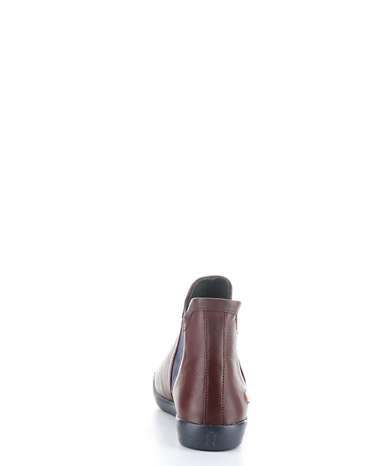 Itzi650Sof 013 Dk Red/Navy Smooth Leather