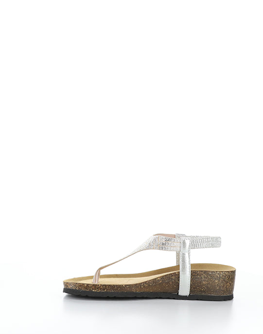 Lila Silver Beaded Laminato