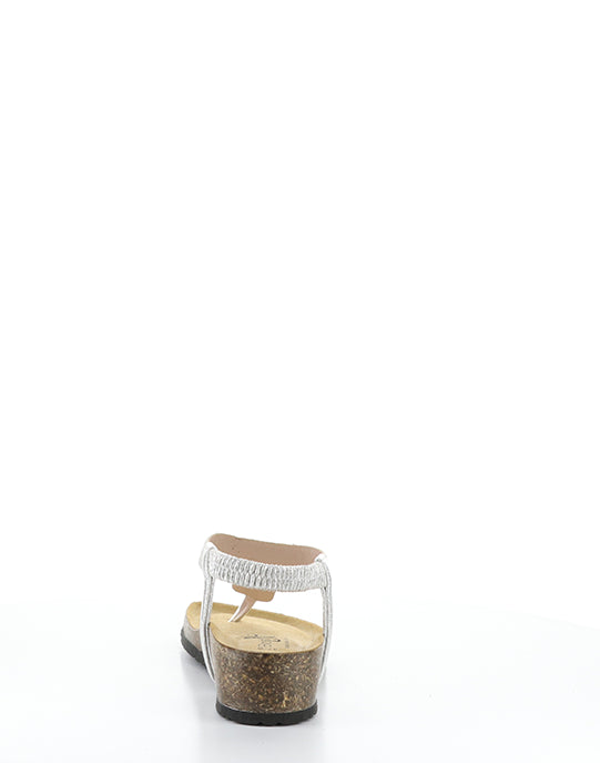 Lila Silver Beaded Laminato