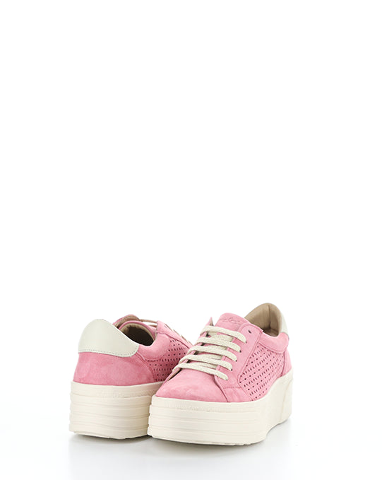Lotta Pink Rose/Marfil Kid Suede