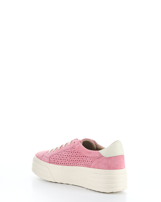 Lotta Pink Rose/Marfil Kid Suede