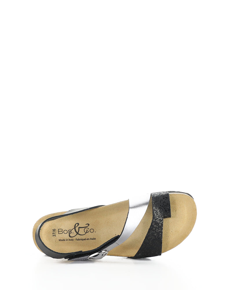Luissa Black/Silver Nubuck/Laminato/Speed
