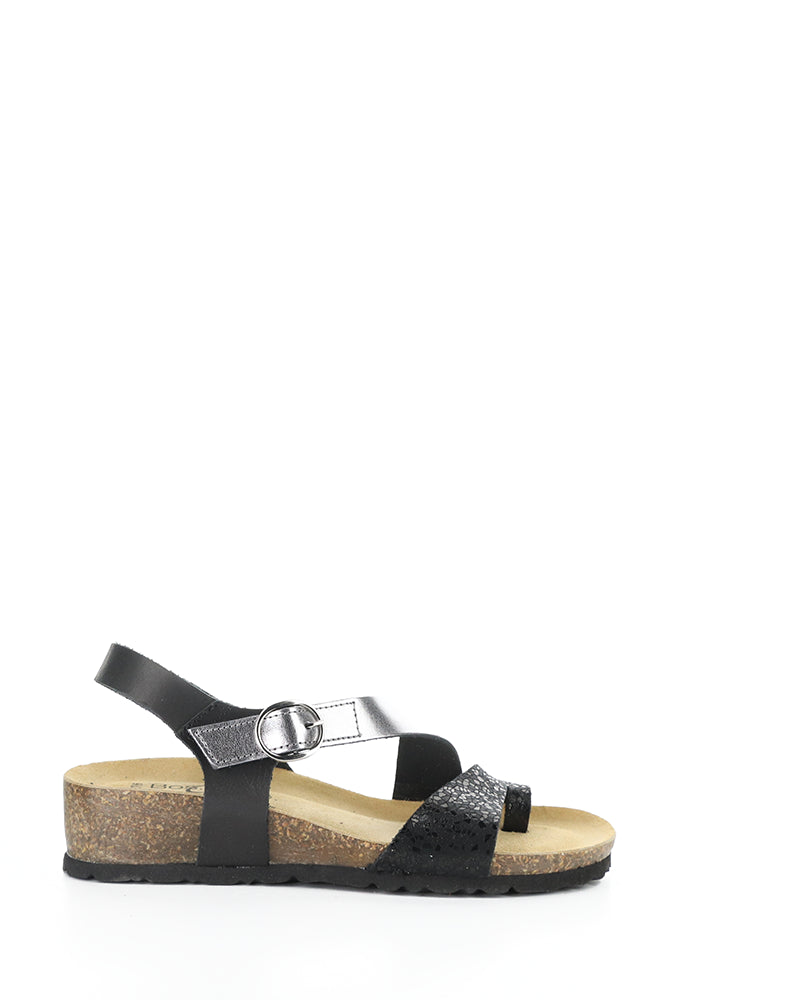 Luissa Black/Silver Nubuck/Laminato/Speed