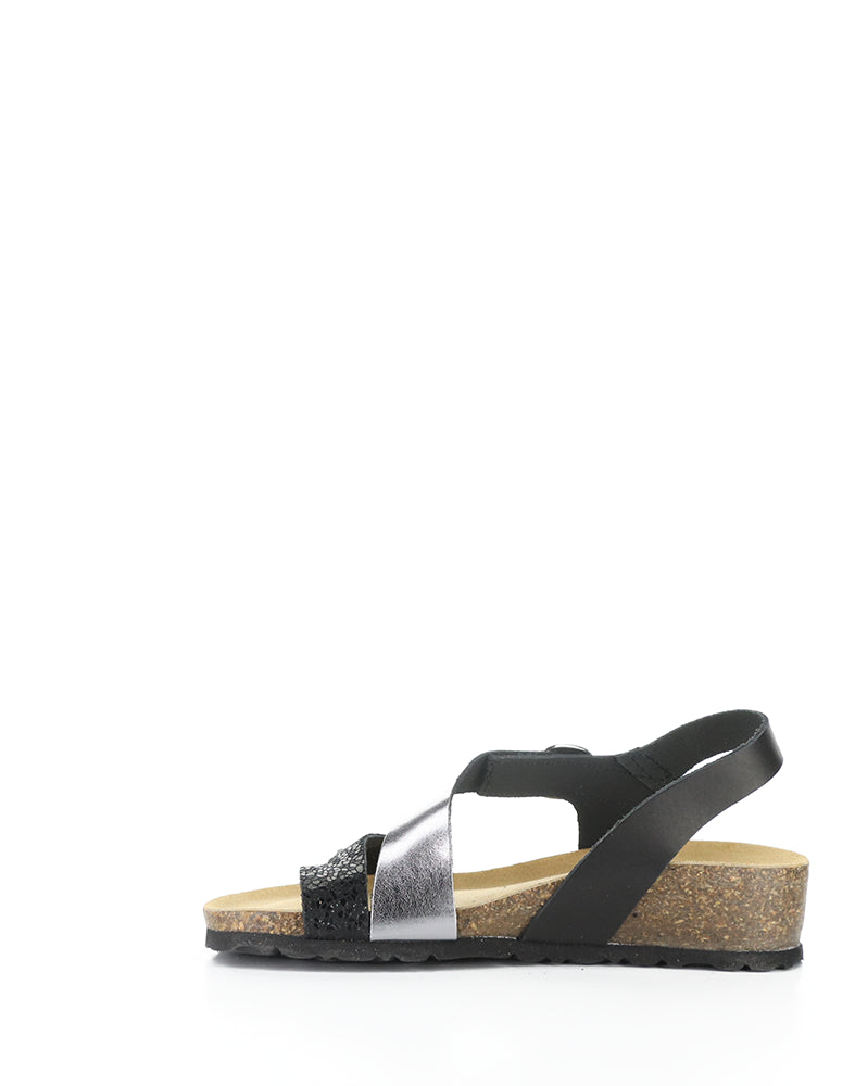 Luissa Black/Silver Nubuck/Laminato/Speed
